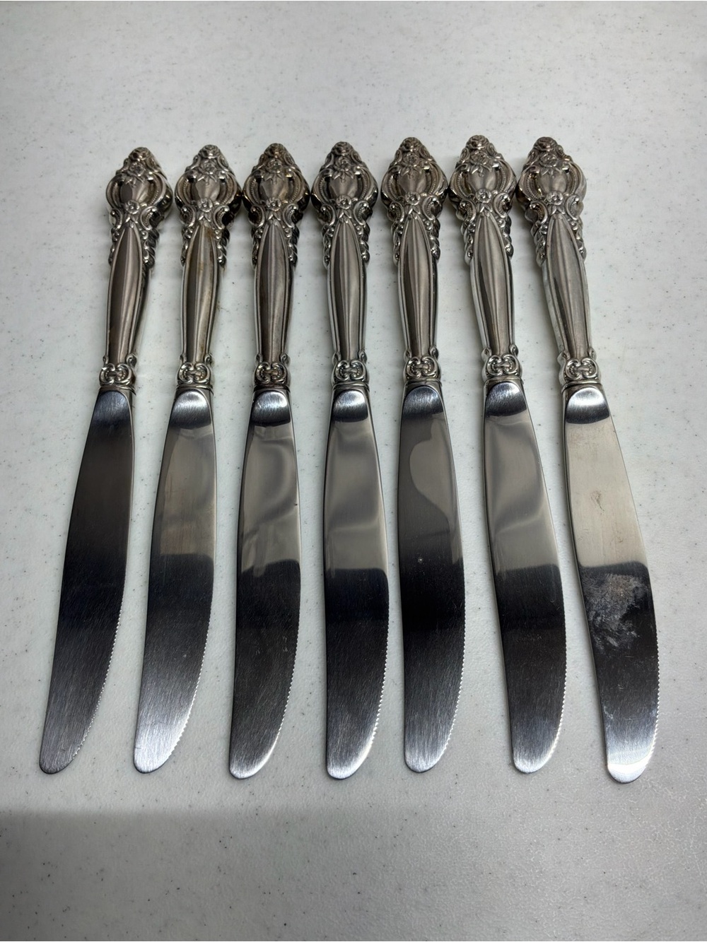 Vintage International Silver Plate Empress Pattern 43 Pcs - Picture 3 of 10